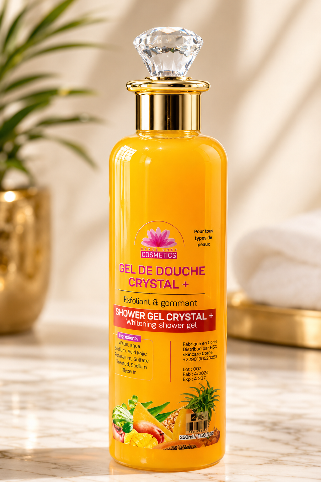 Gel Douche Crystal +