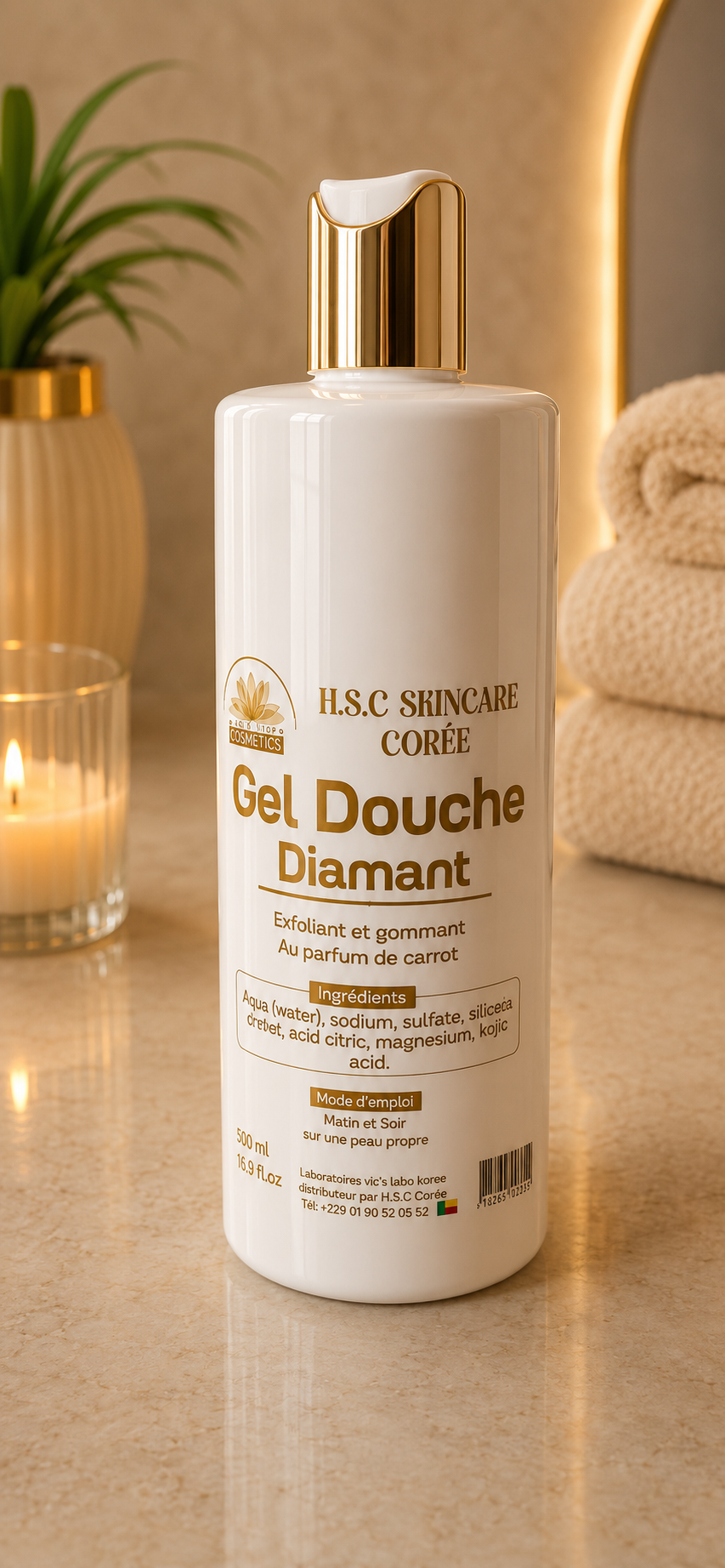 Gel Douche Diamant Whitening