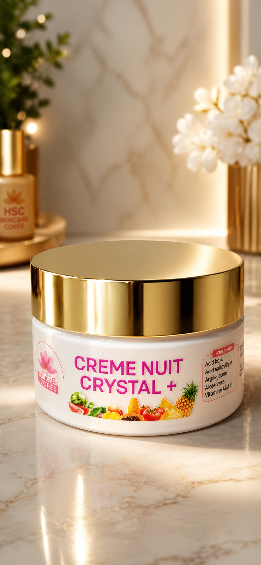 Crème Nuit Crystal +