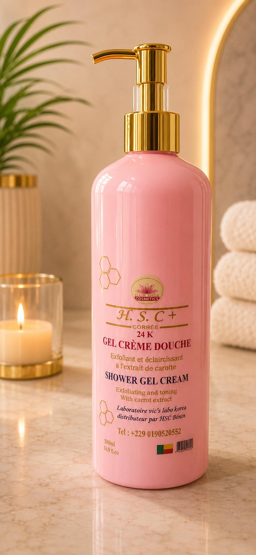 Gel Douche Métissé 24K