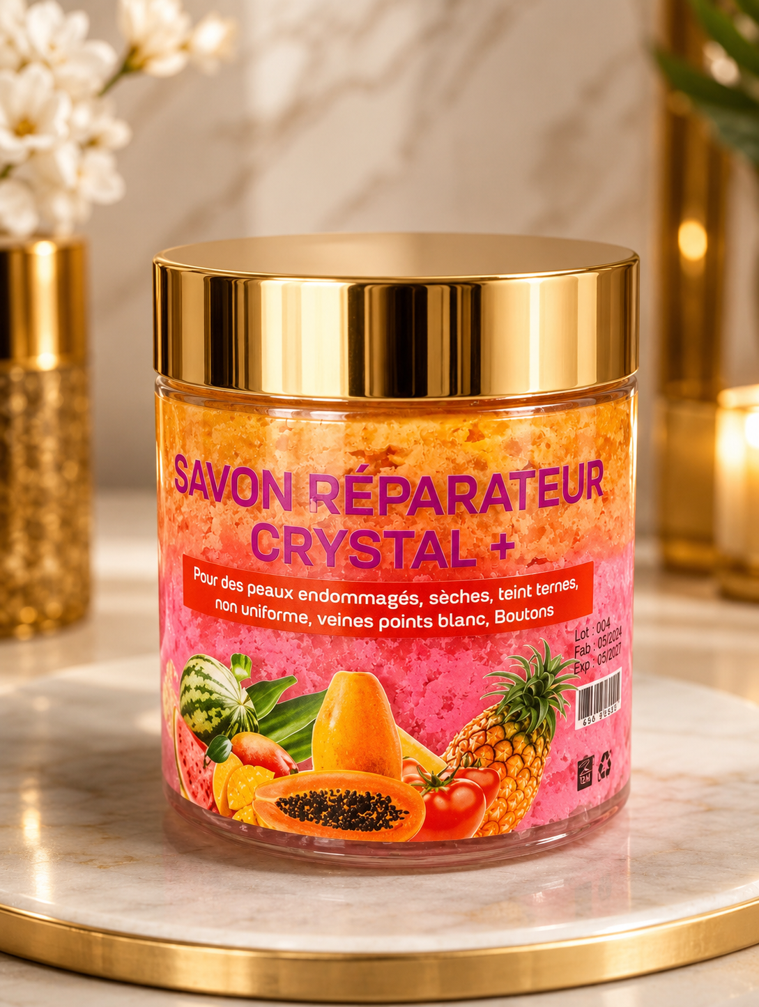 Savon Réparateur Crystal +