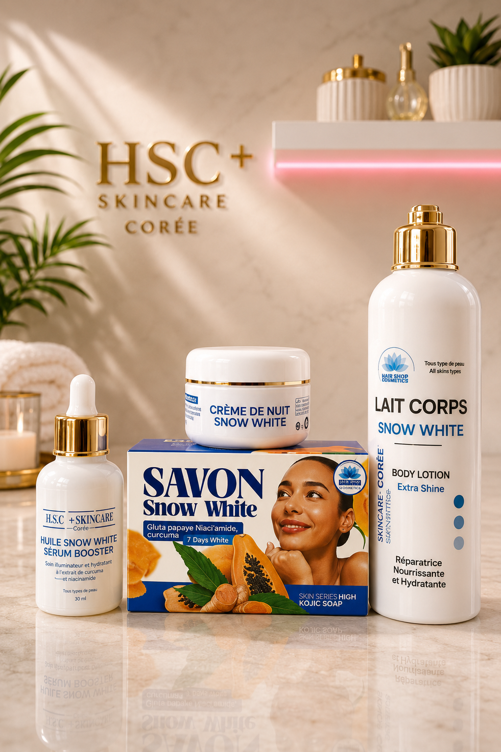 Gamme Teint Clair Snow White