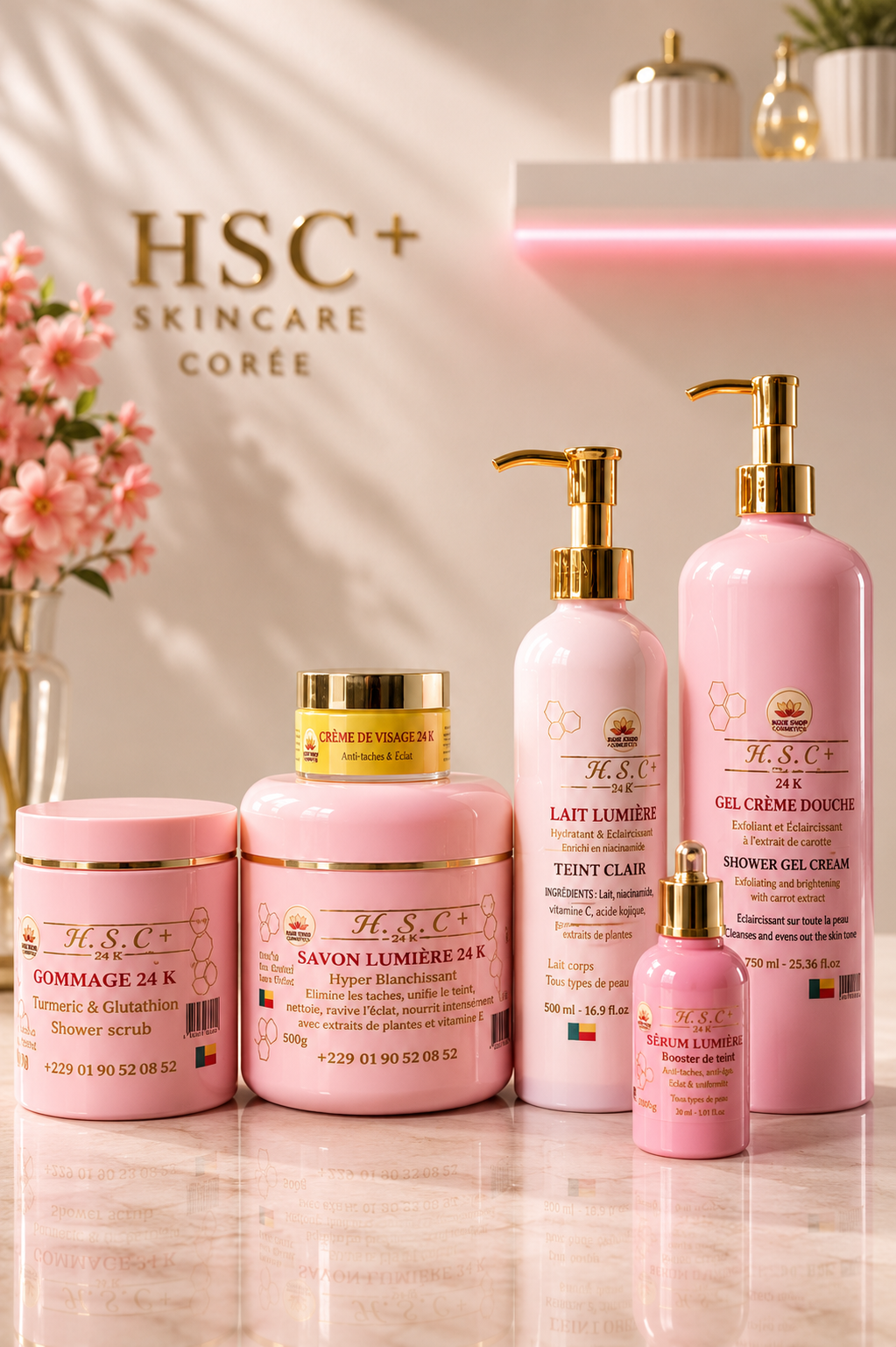 Gamme Super Teint Clair 24 K