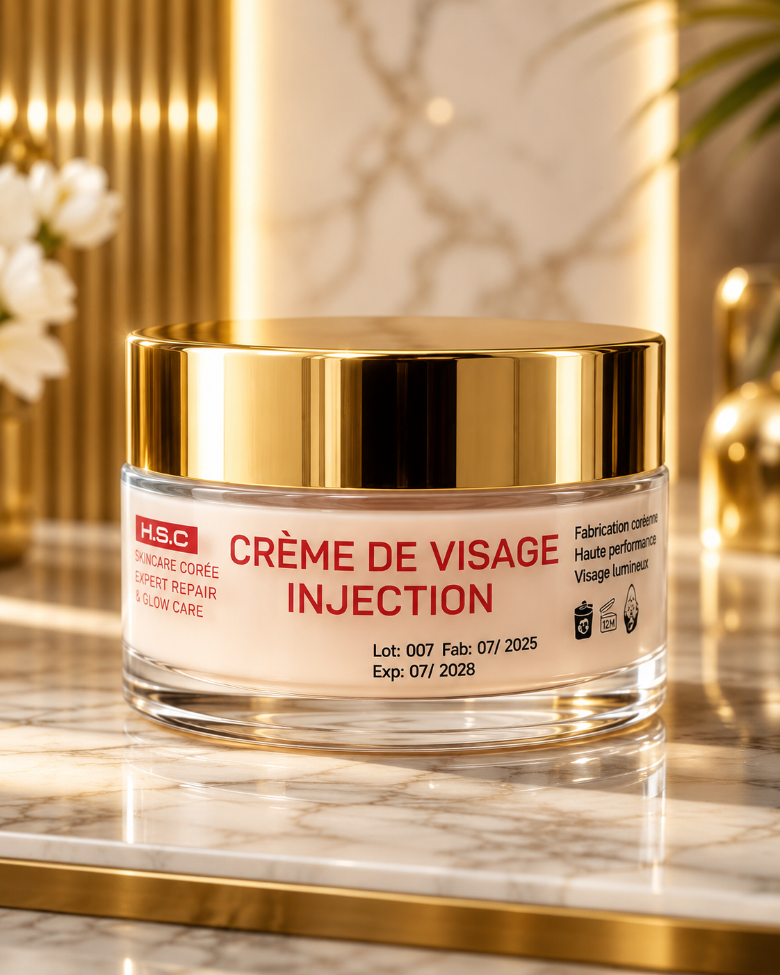 Crème Visage Injection