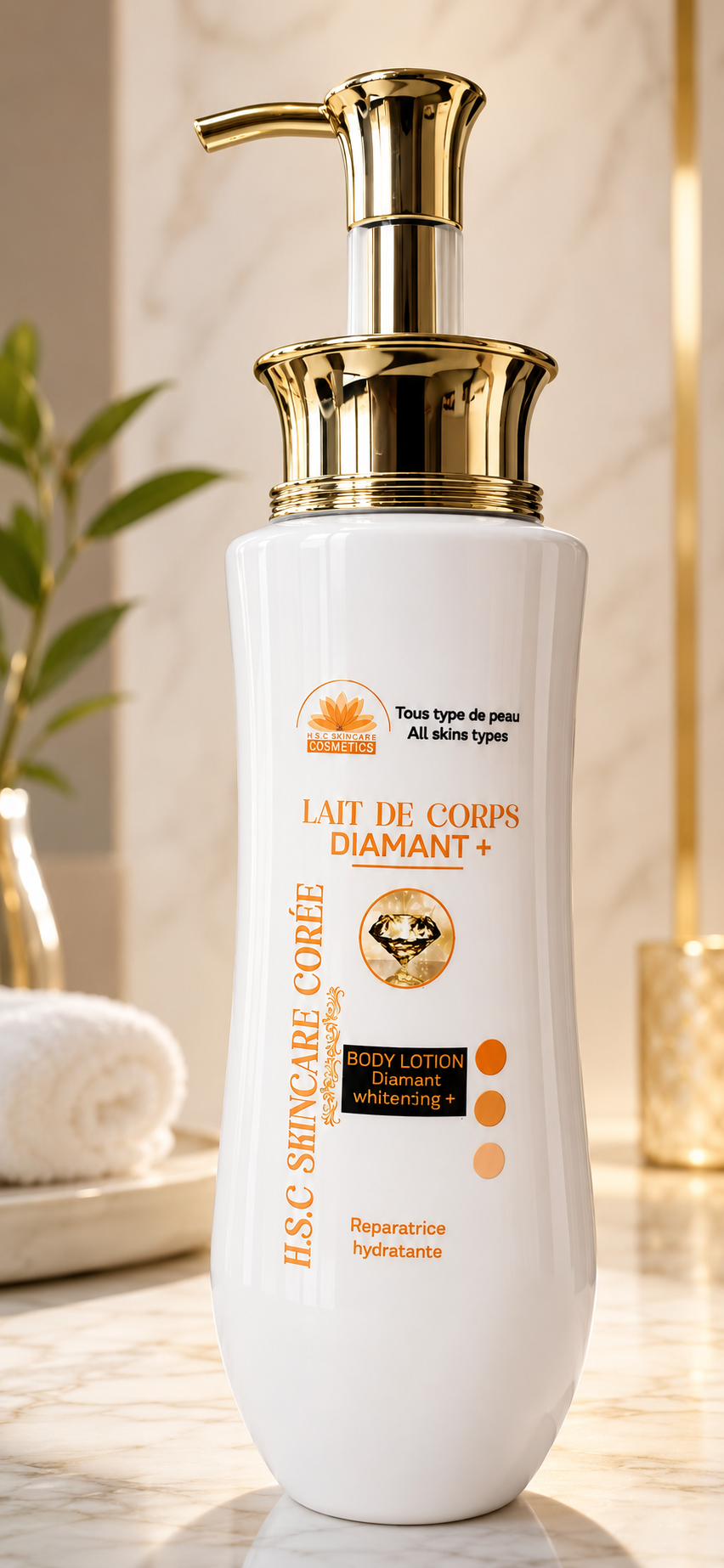 Lait de Corps Diamant +