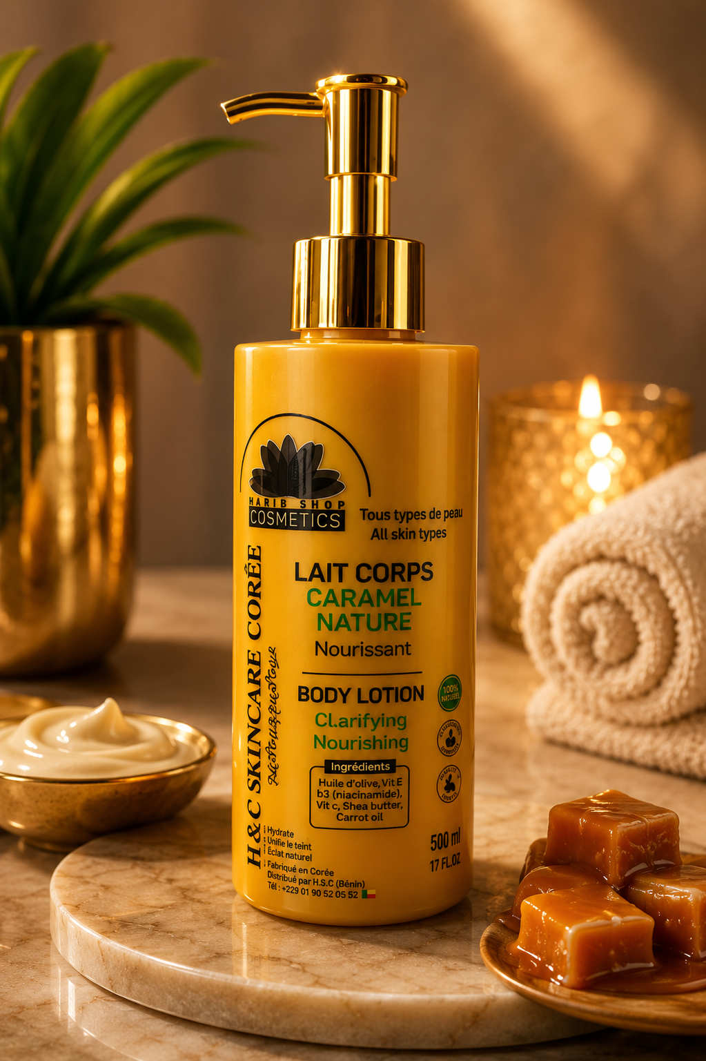 Lait Corps Caramel Nature