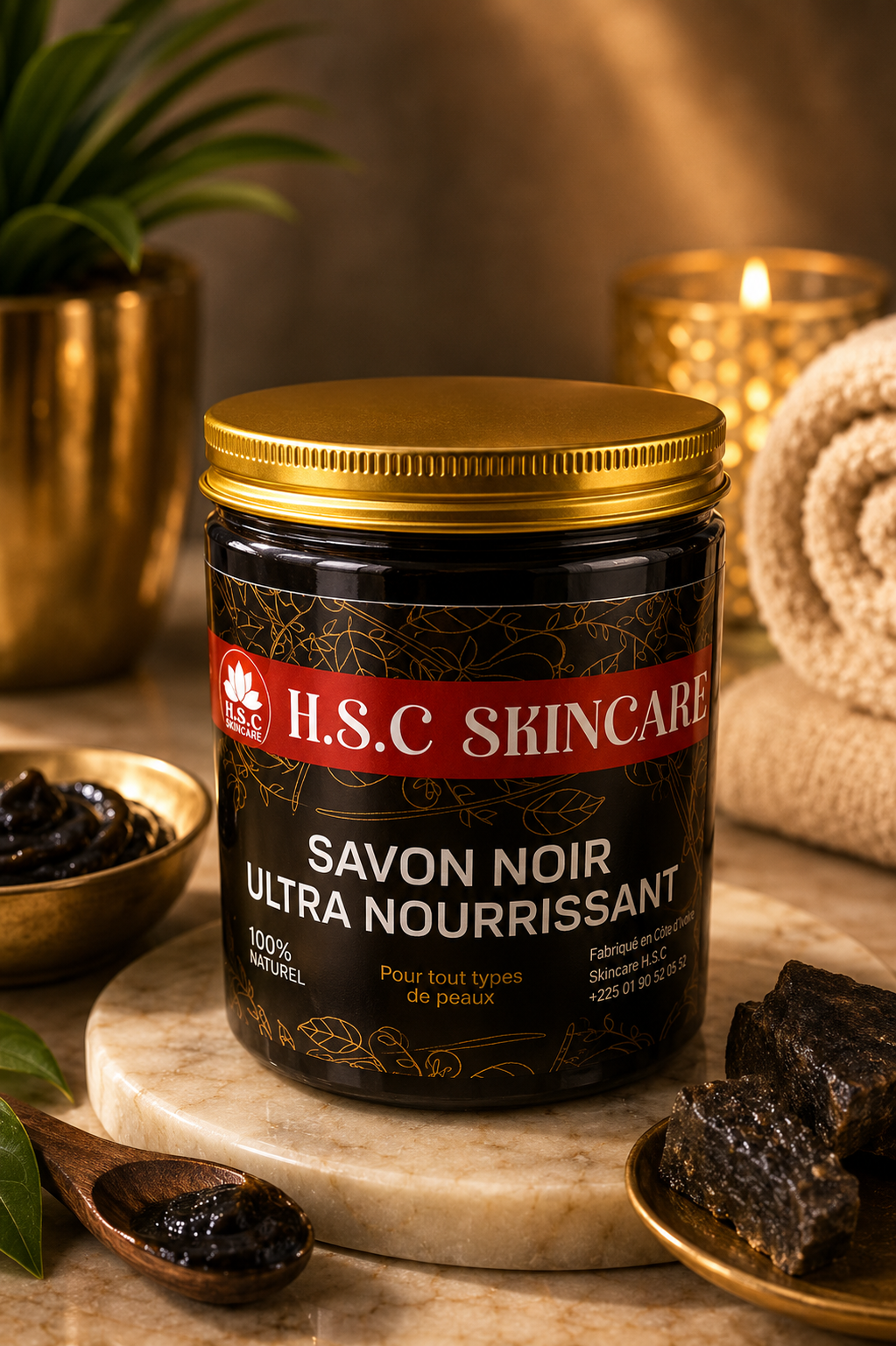 Savon Noir Ultra Nourrissant