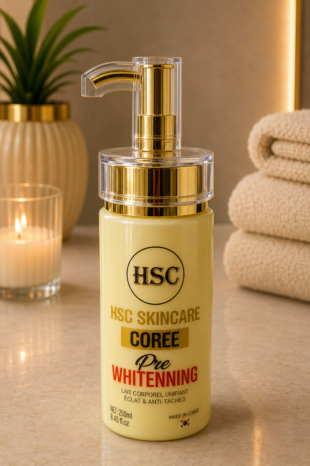 Lait Corporel Pré-Whitening